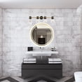 thumbnail image 2 of AC11804BB Artcraft Lighting Kanata - 4 Light Bath Vanity-9 Inches Tall and 36 Inches Wide-Black/Brushed Brass Finish, 2 of 7
