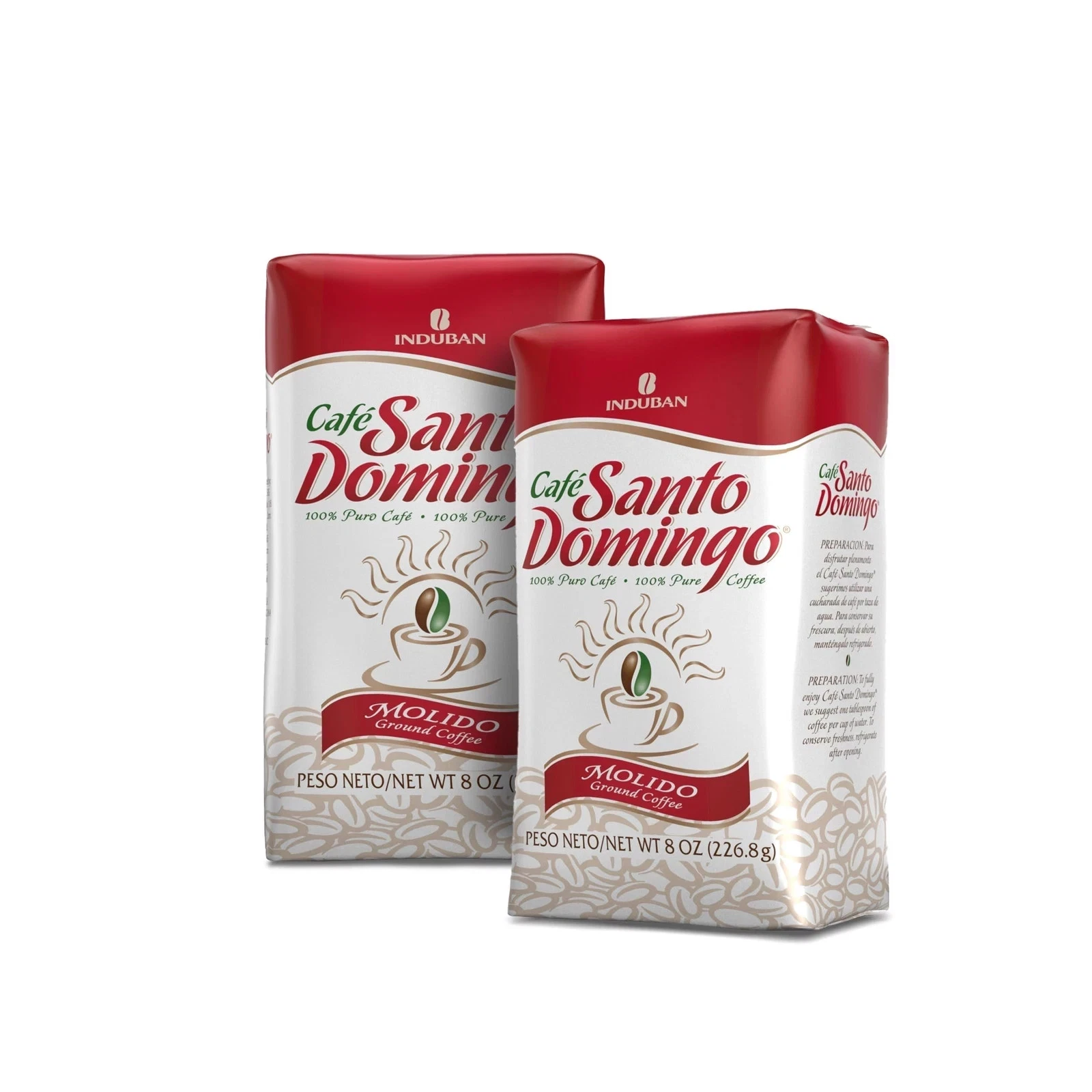 Santo Domingo Coffee, 8 oz Bag, Ground Coffee - Product from the Dominican Republic (2)