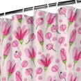 thumbnail image 3 of Pioneer Flower Floral Print Pattern Shower Curtain 36"x72" ,Bathroom Decorative Shower Curtains Set with 12 Hooks,Modern Waterproof Washable Shower Curtain, 3 of 6