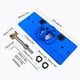 thumbnail image 5 of Accesorios con bisagras para gabinete, accesorios de perforación eficientes y convenientes, accesorios de perforación, muebles de carpintería, uso de herramientas de perforación, azul, 1 Juego Eigraketly TO001384-03B, 5 of 5