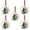 D, variant on AnuirheiH 5PCS 2022 Christmas Hanging Ornaments Christmas Tree Pendant Lighted Pendant Faceless Santa Claus Pendant