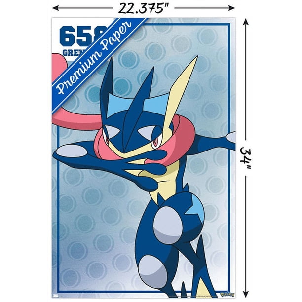 Pokémon - Greninja 658 Wall Poster, 22.375