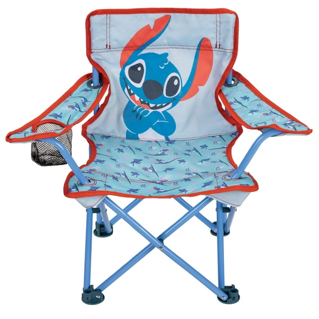 Silla infantil Lilo & Stitch, plegable, con bolsa de transporte