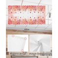 thumbnail image 7 of Fluorescent Light Covers for Ceiling Lights 3 Pack, Red Orange Botanical Magnetic Ceiling Light Covers 2x4ft for Classroom Office School, Watercolor Pastoral Weeping Leaf Drop Ceiling Light Shade, 7 of 7
