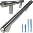 thumbnail image 1 of Tirador para gabinete ALPINE HARDWARE níquel satinado 13,7 cm, 1 of 9