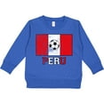 thumbnail image 2 of Inktastic Peruvian Soccer Toddler Sweatshirt, 2 of 4