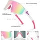 thumbnail image 4 of Gafas de sol deportivas para niños con lentes polarizadas y marco blanco - Estilo moderno para ciclismo y actividades al aire libre, 4 of 6