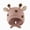 L101-Pink, variant on Baby Giraffe Knitted Earflap Hat, Lined Soft Warm Crochet Beanie with Chin Tie, Cute Animal Newborn Toddler Windproof Winter Hat for Infant Boys Girls(L101-Red,3-24 M)