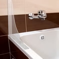 thumbnail image 2 of 2 uds cubierta acrílica para salpicaduras de ducha, protector para lavabo de baño, juego de protección contra salpicaduras para bañera, protector contra salpicaduras para ducha, protector co, 2 of 5