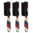 thumbnail image 1 of Cepillo para desvanecer la barba cepillo suave para desvanecer la barba patrón de rayas 3 piezas para salón ANGGREK Otros, 1 of 8