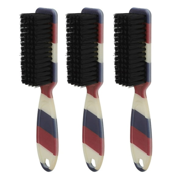Cepillo para desvanecer la barba cepillo suave para desvanecer la barba patrón de rayas 3 piezas para salón ANGGREK Otros