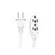 thumbnail image 1 of Extensión Eléctrica Hogar Y Oficina 10 Metros Color Blanco, 1 of 4