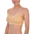thumbnail image 3 of Angelina Wire-free Seamless Bralette with Lace Back Design (6-Pack), 3 of 5