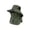 Army Green, variant on Solar Fan Hat Wide Brim Hat with Face Mask, Outdoor Sun Hat for Fishing,Hiking,USB Solar Charging(Navy)