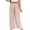 Pink, variant on Women's Plus Size Sleep Pants Akafmk Women Cotton Pajamas Pants Soft Sleepwear Bottom Pants Solid Color Loose Home Pants Lightweight Loungewear Pants with Pockets