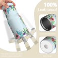 thumbnail image 2 of 30 Oz Tumbler Give the Teacher Light Blue Flowers Tumbler with Lid and Straw, Birthday Gift Cup for Friend Women Men Coffee Travel Mug Thanksgiving Day Halloween Christmas Gift Water Bottle, 2 of 7