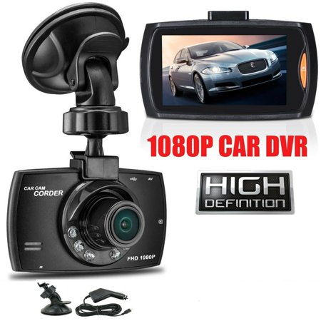 Virwir Full HD1080P Dash Camera for Cars 2.4” LCD Screen Car Camera 140° Wide Angle DVR Recorder with WDR  G-Sensor  Loop Recording and Motion Detection