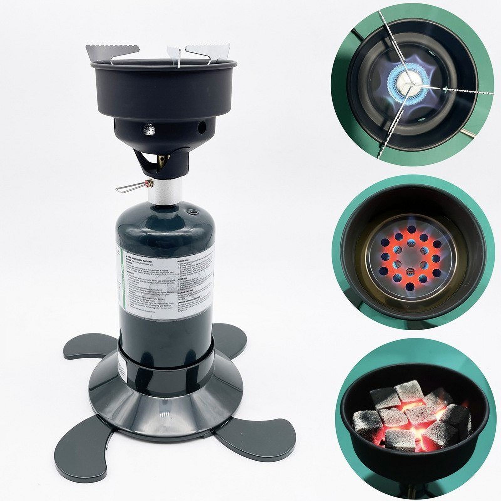 Outdoor Camping Gas Stove Carbon Furnace for Picnics and Events