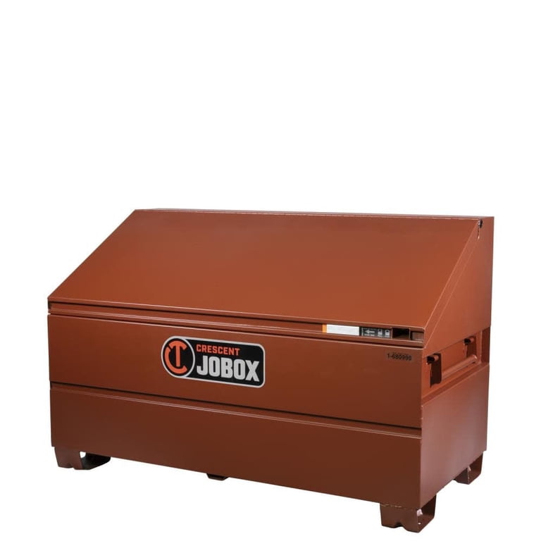 JOBOX Steel Slope Lid Box, 60in X 30in X 39.5in, Site-Vault