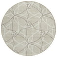thumbnail image 2 of Addison Rugs Chantille Indoor/Outdoor Transitional Geometric Beige Washable Round Rug, 8' x 8', 2 of 6