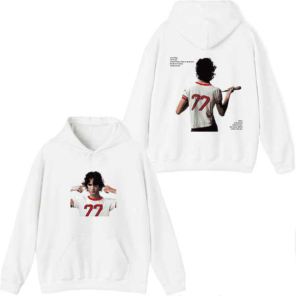 Sombr Merch I Barely Know Her Album Chandail à Capuchon Mode Hommes Femmes Chandail à Manches Longues à Enfiler Hauts
