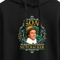 thumbnail image 3 of ELF - Christmas Son Of A Nutcracker - Juniors Cropped Pullover Hoodie, 3 of 5