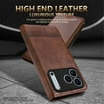 thumbnail image 6 of For iPhone 17 Pro Case Premium PU Leather Simple Wallet Case TPU Bumper Card Slots Kickstand Magnetic Closure Shockproof Flip Cover,black,For iPhone 17 Pro, 6 of 10