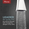 thumbnail image 3 of Pfister Pfirst Series 2-Handle Bar/Prep Kitchen Faucet, Polished Chrome, 3 of 7