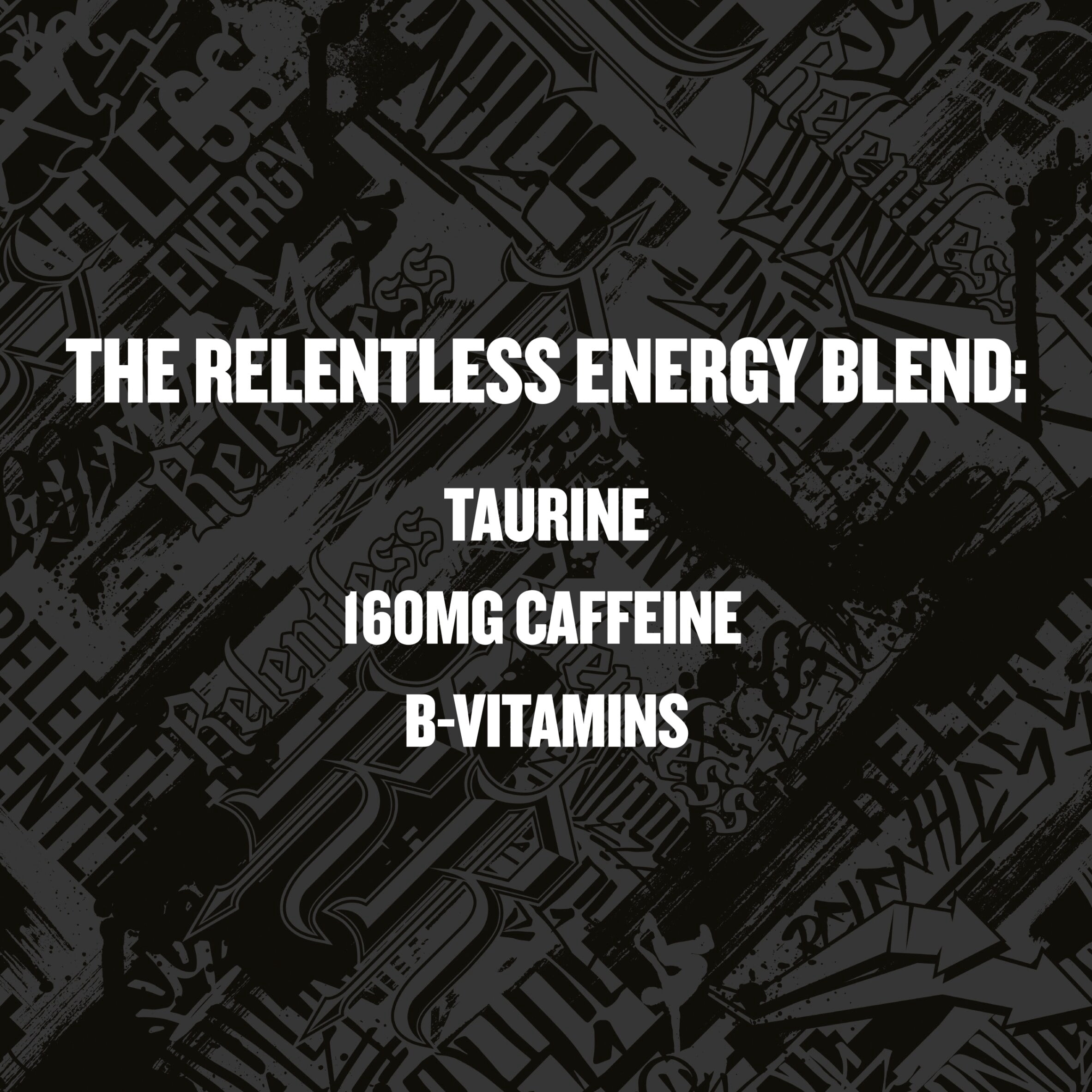 Relentless Origin Energy Drink 4x500ml, Imported from Britain
