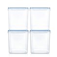 thumbnail image 3 of Moyic Contenedor de alimentos de 4 Uds., caja de almacenamiento de alimentos de plástico de 2,5 l, contenedores de cocina, organizador de Organizadores de utensilios de cocina, 3 of 6