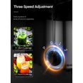 thumbnail image 3 of Juicer Machines, Aiheal Juicer Extractor Max Power 800W, 3 Wide Mouth Centrifugal Juicer with 3 Speed Control for Whole Fruit and Vegetables, BPA Free, Easy to Clean, 400W Motor, 3 of 5