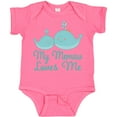 thumbnail image 3 of Inktastic Memaw Loves Me Grandchild Whale Boys or Girls Baby Bodysuit, 3 of 5