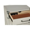 thumbnail image 5 of Bowery Hill Transitional Nightstand with 3 Drawers in Gray, 5 of 5