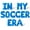 Blue, variant on Letter Balloons - IN MY SOCCER ERA 16" Inch Alphabet Letters Foil Mylar Balloon Soccer Themed Birthday Party Banner (Gold)