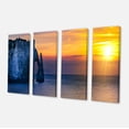 thumbnail image 2 of Etretat Cliff Normandy Panorama - Large Seashore Canvas Wall Art, 2 of 3