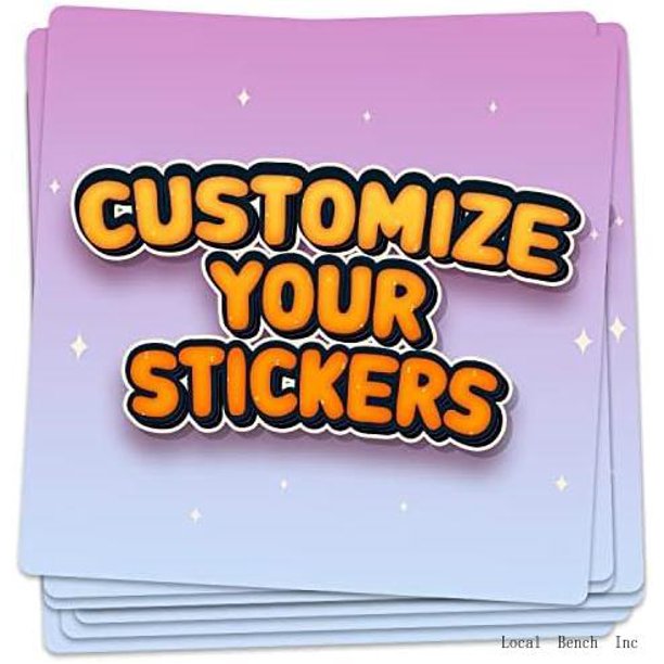 Instmerch Custom Stickers For Business Logo — Laminated Personalized
