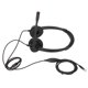 thumbnail image 4 of Teléfono RJ9 Auriculares Para Teléfono Micrófono HD Incorporado Auriculares Binaurales Para Oficina Soporte Altavoz Ajuste De Volumen Negro, 4 of 7
