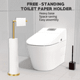 thumbnail image 4 of Support pour Papier Hygiénique, Porte-Rouleau de Papier de Toilette Autoportant pour Salle de Bain, Support Moderne pour Rouleau de Papier de Toilette, 4 of 6