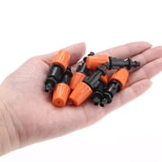 Kritne 50pcs/set Adjustable Garden Drip Irrigation Misting Nozzles Micro Sprinkler Atomizer
