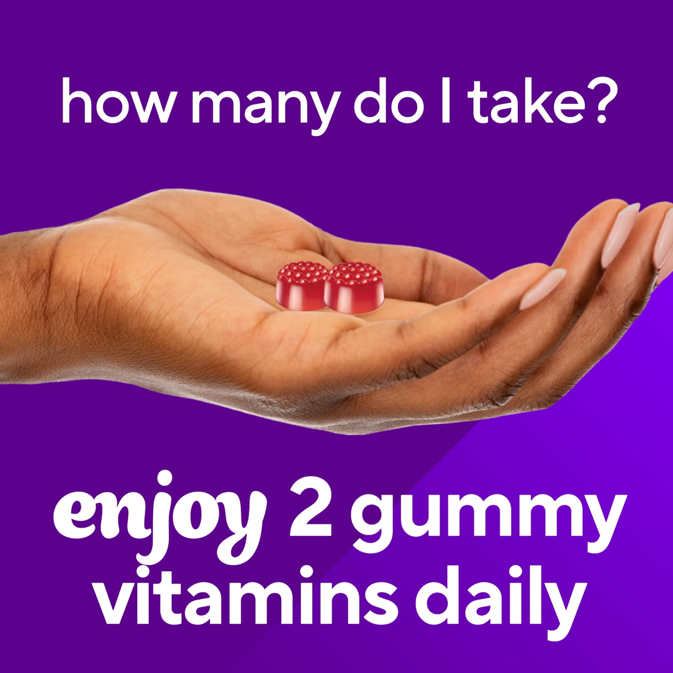 Vitafusion Cranberry Gummies for Women, 500mg Cranberry Juice Concentrate per serving, 60ct