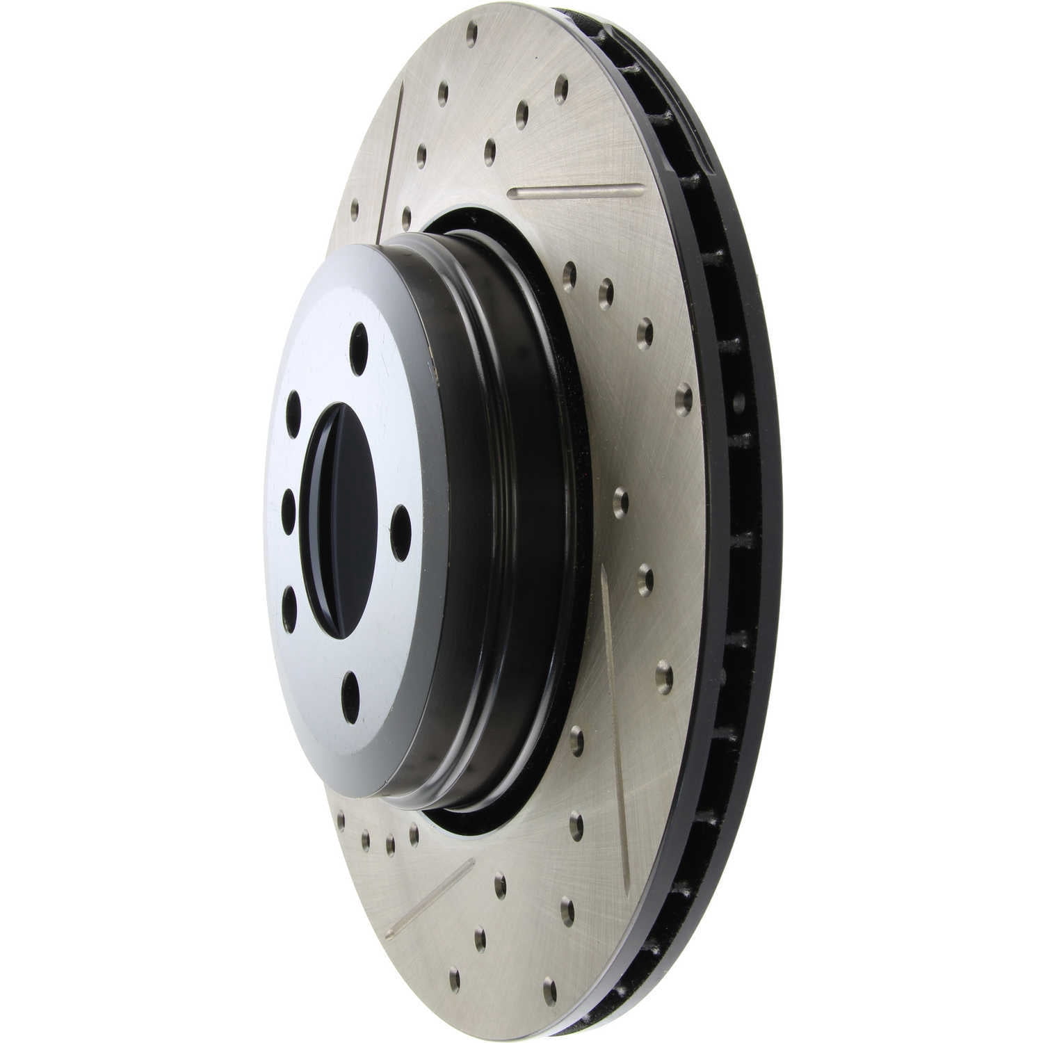 StopTech 127.34065R StopTech Sport Rotors; Drilled And Slotted; Rear Right;13.58 in. Dia.; 2.64 in. Height; Fits select: 2002-2005 BMW 745, 2003-2005 BMW 760
