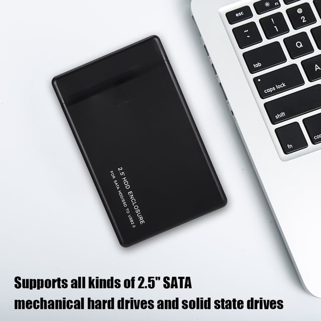 W25A820 2.5 PULGADAS USB2.0 CAJA DE DISCO DURO MÓVIL CAJA DE DISCO DURO EXTRO HDD CINEBROBLABLE NO INDUCTUNE DISCO DURO
