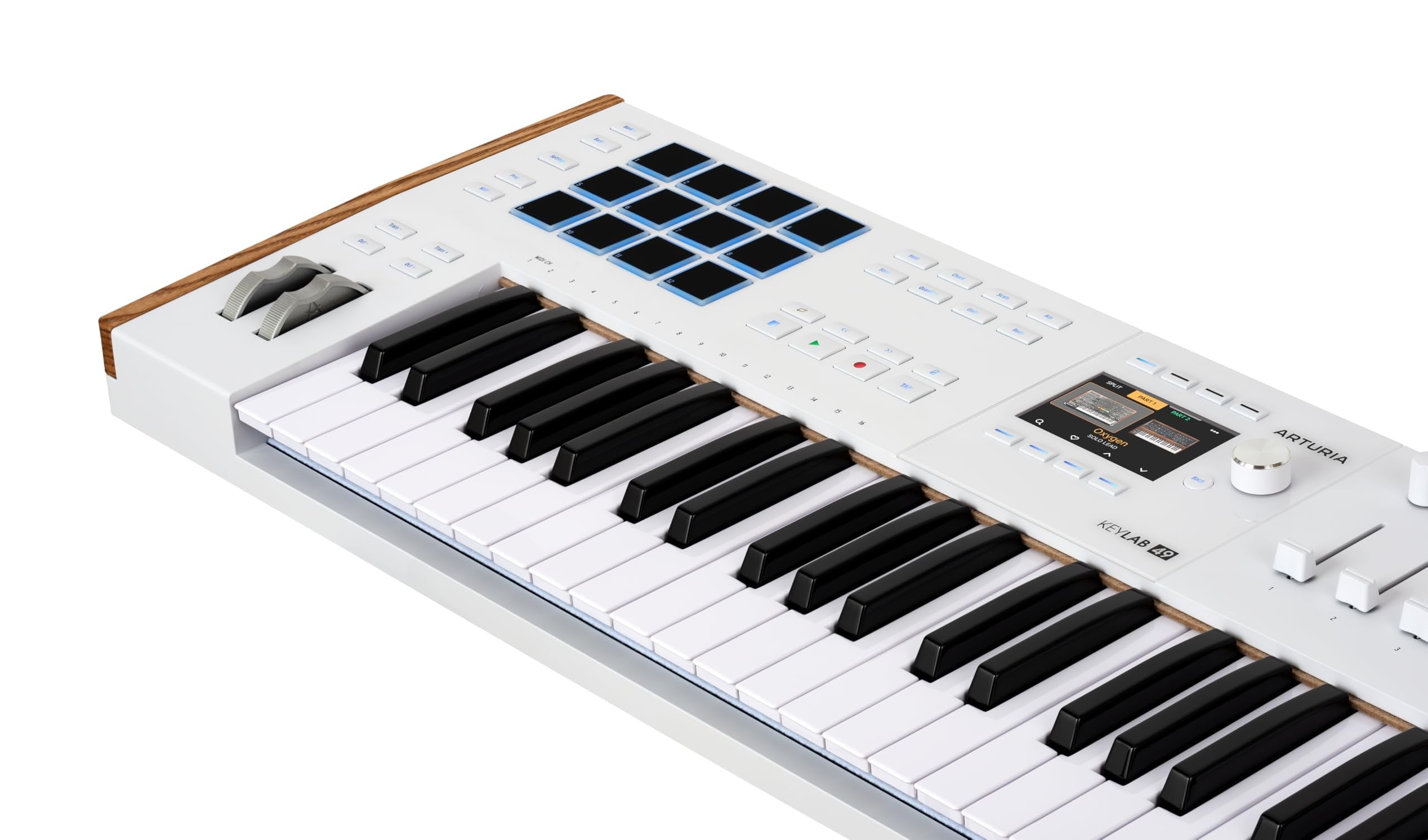 Arturia KeyLab 49 mk3 White  49 Key USB MIDI Keyboard Controller with Analog Lab Pro Software Included