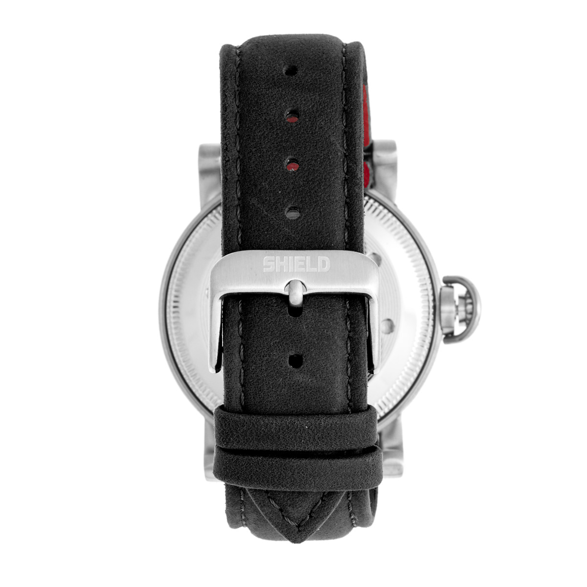 NWT Shield Berge Quartz Black Dial Black Leather Men\'s Watch Brand new Men main image 2