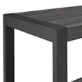 thumbnail image 5 of The angelo HOME Collection 2 Piece Rustic Modern Coffee Table and End Table Set in Charcoal, 5 of 8