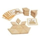 thumbnail image 1 of Juego de bloques de diseño de madera de 54 Uds., juegos de desarrollo, juguetes educativos, rompecabezas con forma geométrica para niños de 4 años o, 1 of 9