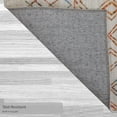 thumbnail image 3 of Washable Skid-Resistant Runner Rug Geometric Multi 24" x 96", 3 of 9