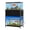 Black, variant on UVANIOHOM 20-29 Gallon Aquarium Stand, 330 lbs Capacity, Power Outlets & Storage Cabinet, Brown