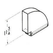 Horizontal Elbow Transition, 3-1/4" x 10" Round