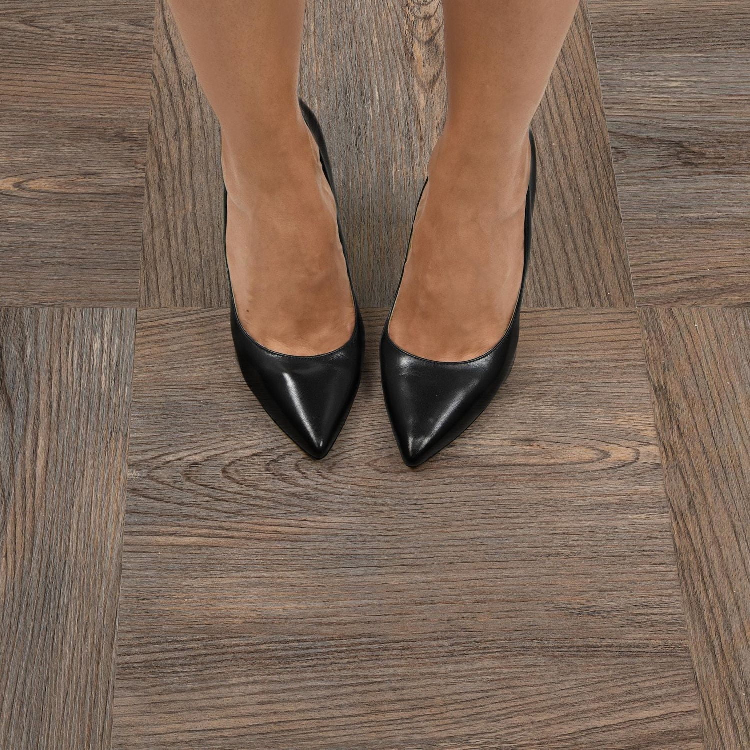 FloorPops Knotting Hill Peel and Stick Floor Tiles Set of 20